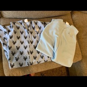 Halo fleece sleepsack bundle